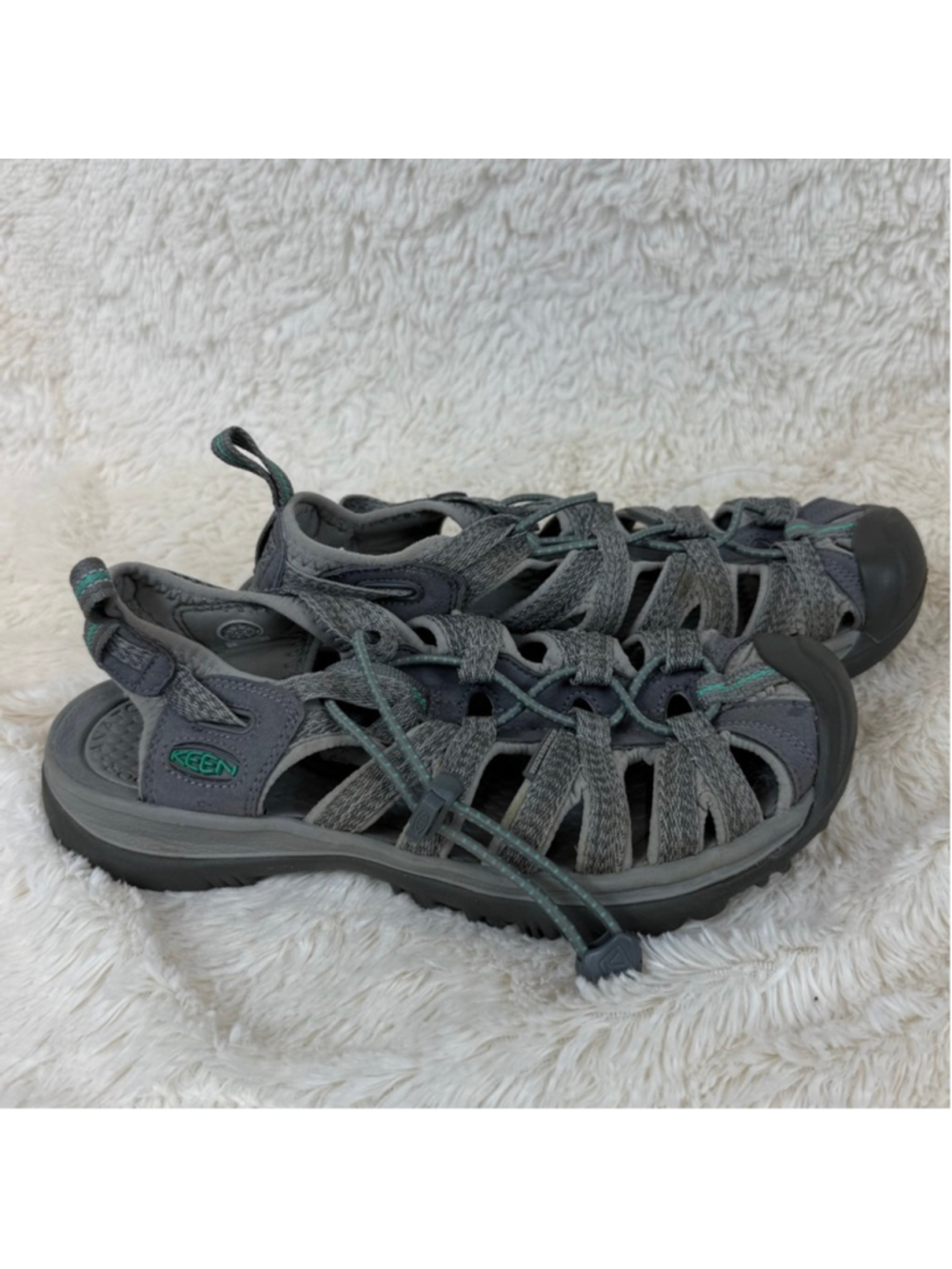 Keen Whisper gray sandals-7